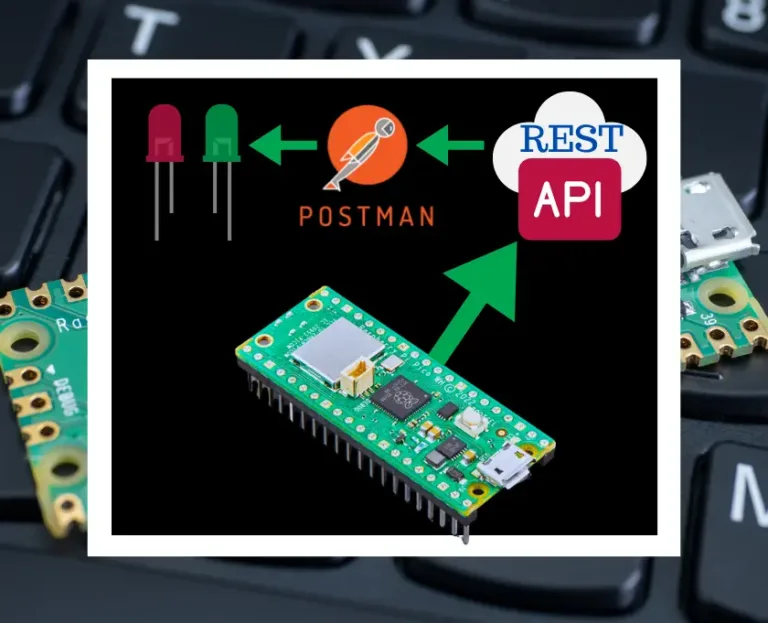 How to Build REST API on Raspberry Pi Pico W | Control LEDs via Postman